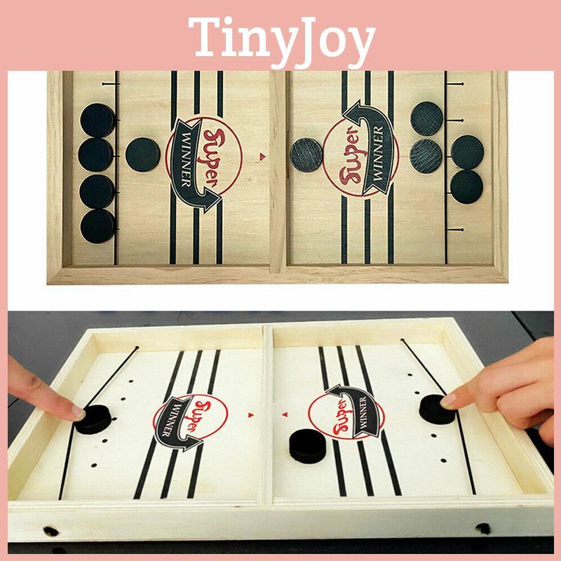 Engaging Kids Fast Sling Puck Game Winner Board Game For Family Fun And Interaction