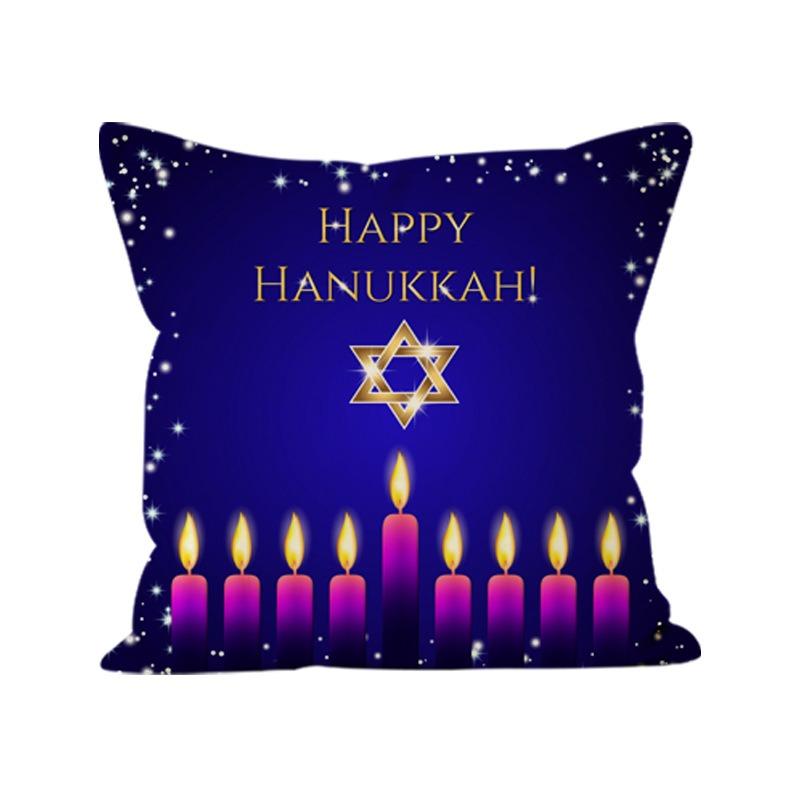Thanksgiving Art Print Pattern Home Decor Pillowcase Bedroom Living Room Sofa Decoration Polyester Cushion Cover With Zipper
