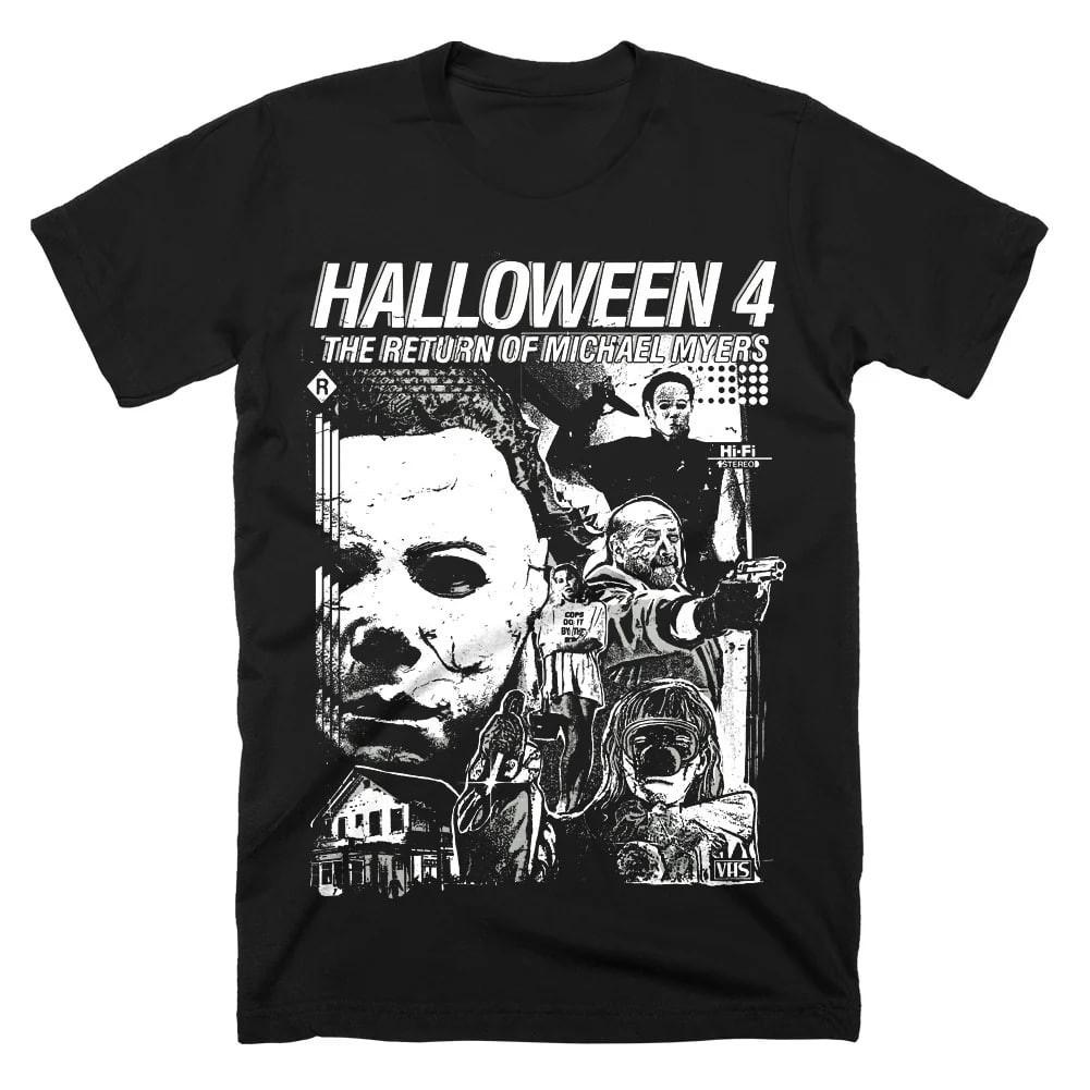 

Halloween 4 The Return Vintage Horror Movie Graphic T-Shir XXXXL