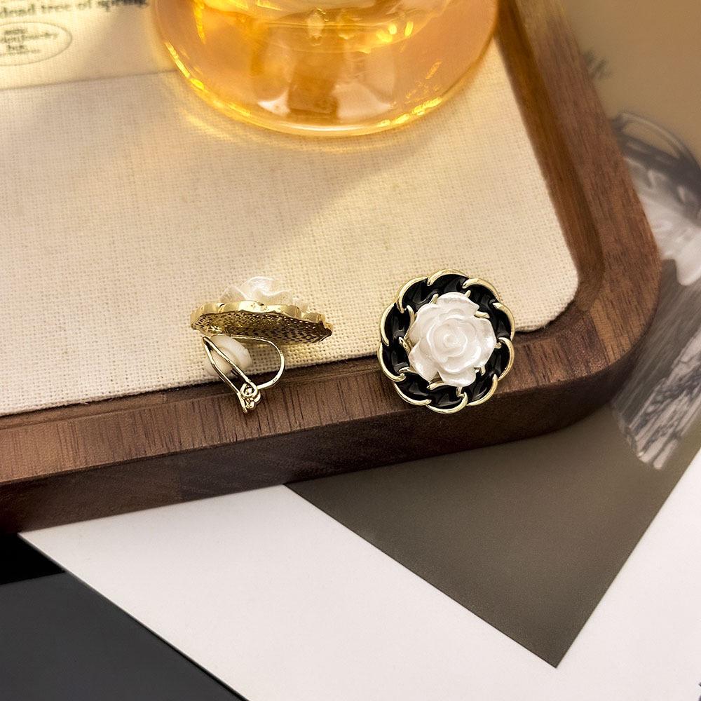 High-End Französische Dreieck Ohrclips ohne Piercing - Damen Einfache, Elegante, Luxuriöse Ohrringe