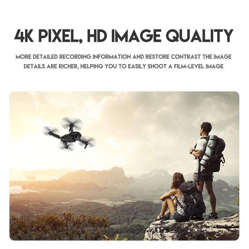 2024 New RC Drone 4K Wide Angle High List/Dual Camera Optical Flow Positioning WiFi FPV Helicopter Foldable Selfie Quadcopter Toy Gift