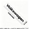 1Pcs 3D ABS Letter Emblem Car Rear Trunk Decals For VW GTI Golf Polo Tiguan Passat Touareg Jetta CC Badge Auto Accessory Hub Cap EE1