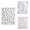 Realistic Ink Chinese Landscape Painting  Self Adhesive Nail Sticker Decals