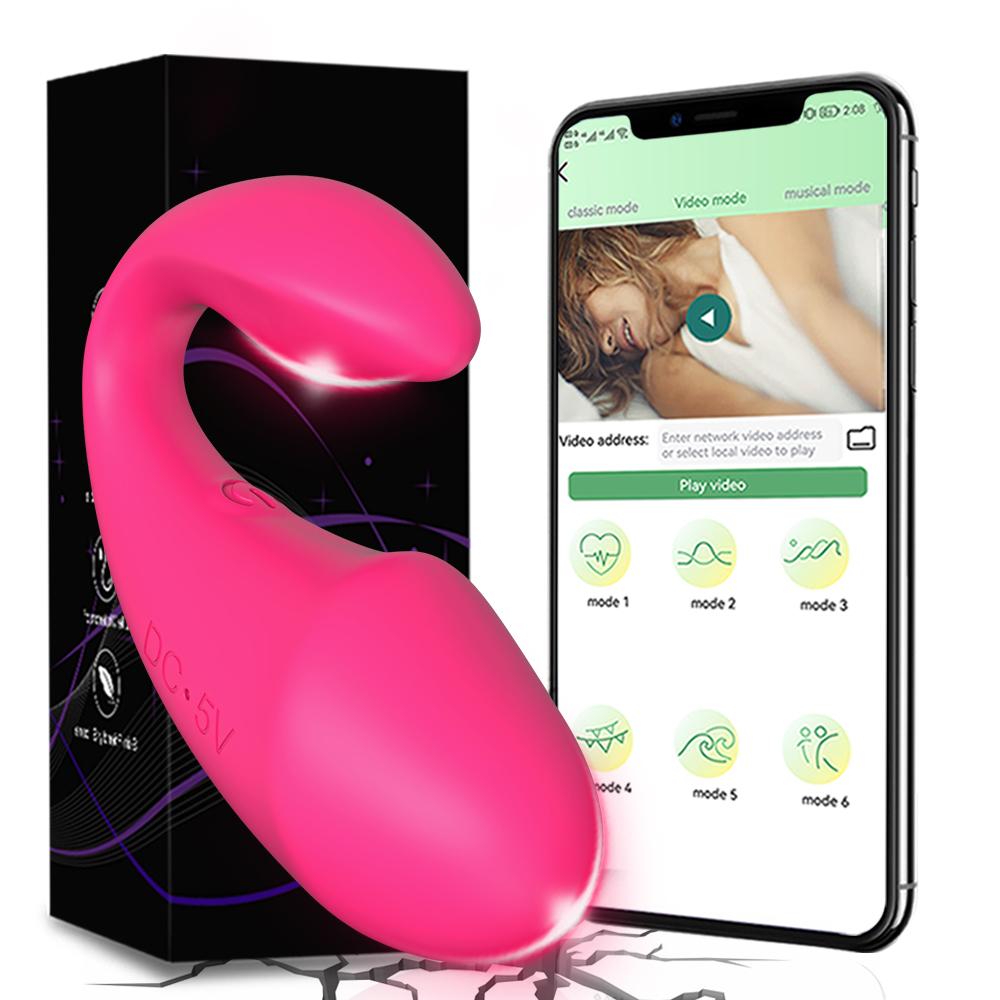 Sex Toys APP Vibrator Bluetooth Dildo Female for Women Wireless Remote Control Vibrators Wear Vibrating Love Egg Toy for Couple