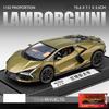 1/32 Scale Lamborghini Revuelto Alloy Diecast Model Car Sound Light Children Toys Collection Hobbies Gifts with Boys Kids Present A893