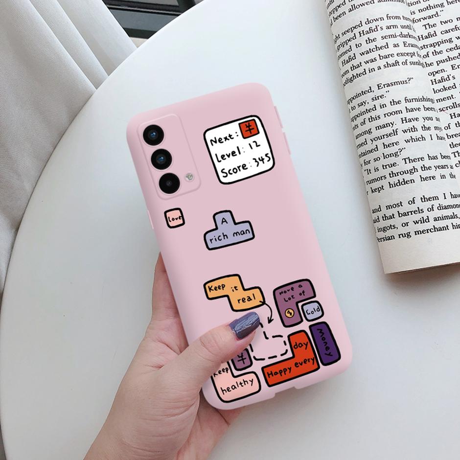 Cover For OPPO Realme GT Master Edition Case Casing New Fashion Candy Color Cute Cartoon TPU Shockproof Phone Shell Coque Fundas