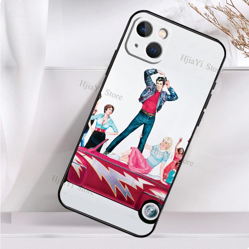 Pink Ladies Grease Movie Shockproof Phone Case For iPhone 12 13 Mini 11 14 Pro Max XS XR X 7 8 Plus SE 2020 Back Cover