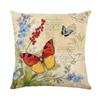 Vintage Flower And Bird Pillows, Sofa Cushions, Living Room Decorations, Pillowcases