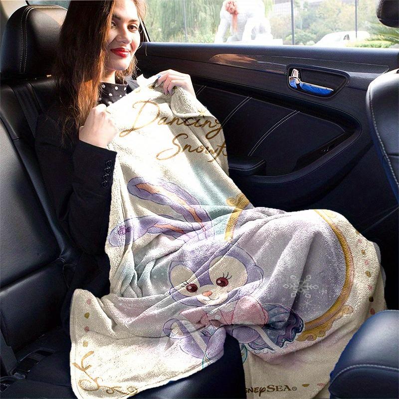 1pc, StellaLou (6) Home Decor Blanket: Cozy Flannel Throw for Bedroom, Living Room, Travel, Camping, Car