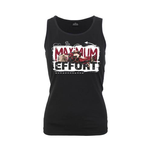 Spiral Direct Womens/Ladies Dogpool Deadpool Vest Top