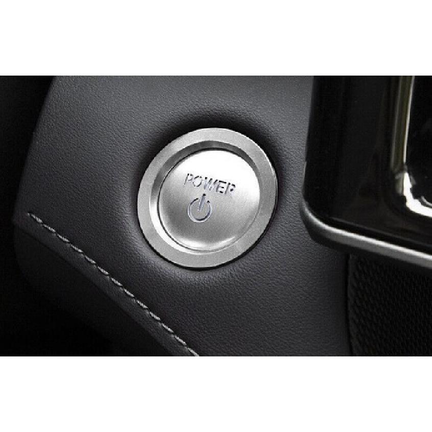 Silver Aluminum Start Button Ignition Switch Cover For Toyota Highlander -23