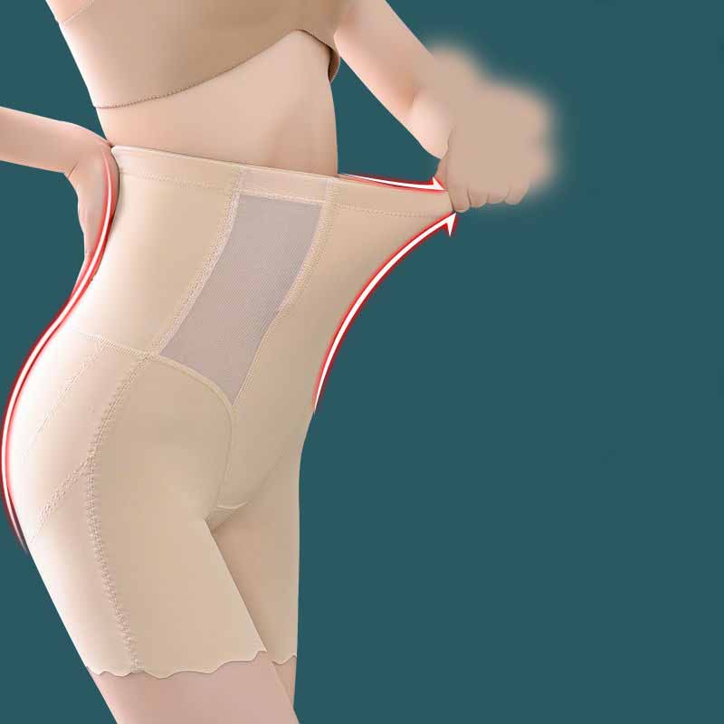 Short de sécurité sans couture pour femmes, Boxer, sous-vêtements façonnant le corps, taille haute, culotte à ventre plat, pantalon façonnant les hanches