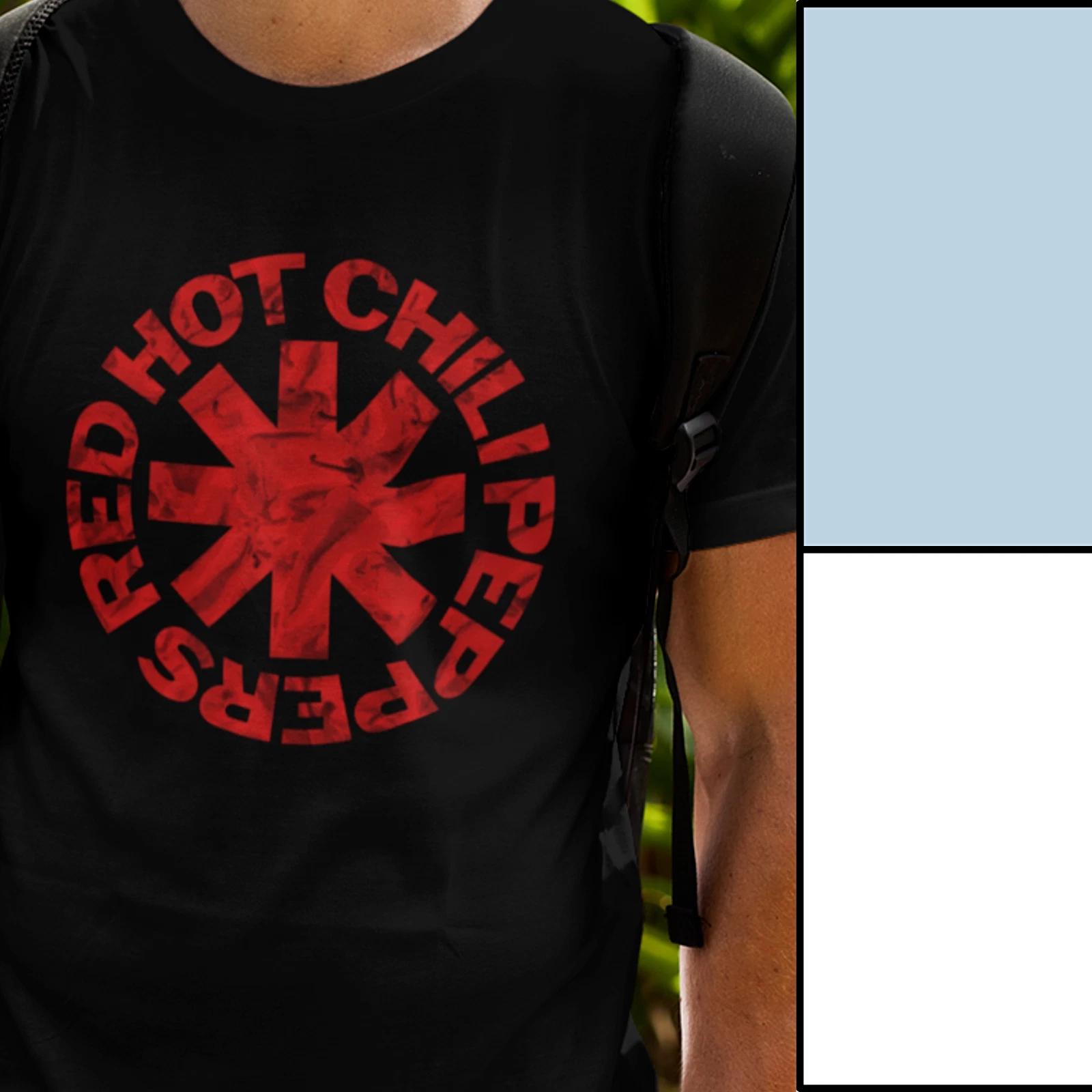 

Red Hot Chili Peppers T-SHIRT S-3XL RHCP Music Logo Band SHIRT Concert Tour TEE M