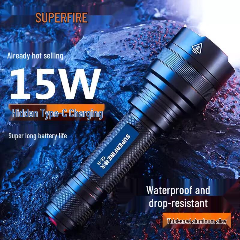 SupFire C8-H P90 High Power LED Flashlight