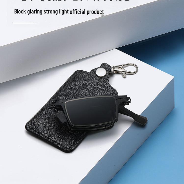 2024 Foldable Polarized UV Protection Sunglasses, Small Square Frame for Men & Women