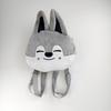 Unisex Plush Crossbody Bag Casual Chest Pack Phone Storage Waist Bag for Men and Women