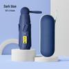 Mini Ultralight Five-Fold Anti-UV Umbrella - Portable Dual-Use for Sun and Rain, Customizable Women's Sunshade.