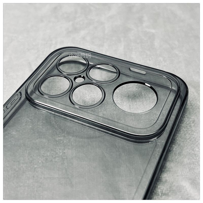 For Xiaomi Poco F8 Ultra Case Simple Clear Black Anti Fingerprint Soft Protect Phone Cover For Poco F8Ultra F8 Pro Shell Bumper