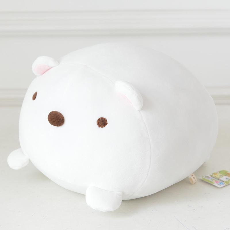 Adorable San-x Sumikko Polar Bear Kitty Dinosaur Plush Stuffed Pillow Toy For Comfort