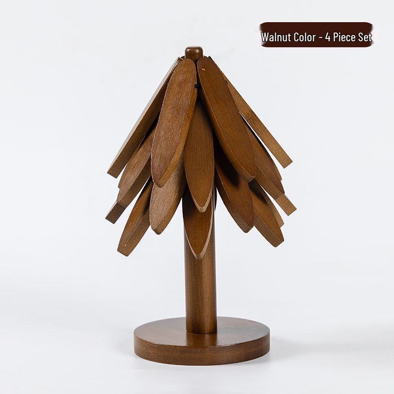 Christmas Tree Bamboo Coaster & Placemat Set
