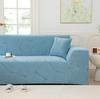 Stretch Thick Plush Jacquard L Shape Sofa Cover Slipcover Couch Protector Living Room Furniture Cover