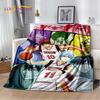 Kuroko's Basketball Anime Cartoon Soft Plush Blanket,Flannel Blanket Throw Blanket for Living Room Bedroom Bed Sofa Picnic Cove