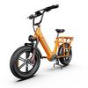 KINGBULL Bicicletă electrică cargo Voyager 2.0 de 20 de inci cu o baterie de 48V 15Ah, un motor de 750W, autonomie maximă de până la 90 de kilometri.