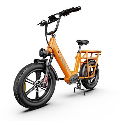 KINGBULL Voyager 2.0 20-inch Cargo E-bike with a 48V 15Ah Battery,a 750W Motor,maximum Range of Up To 90 Kilometers.