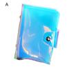 Nail Template Container Transparent Multi-slots Design Waterproof Space-saving PET Rectangle Nail Art Stamping Templates Storage Bag
