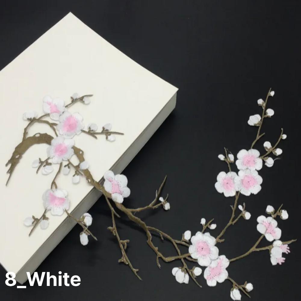 Výšivka/Znak s korejskou sérií Velká švestka