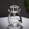 Lazy Person  Making Tool Automatic   Pot Glass Magnetic Tea Set  Simple Modern Japanese Creative Home