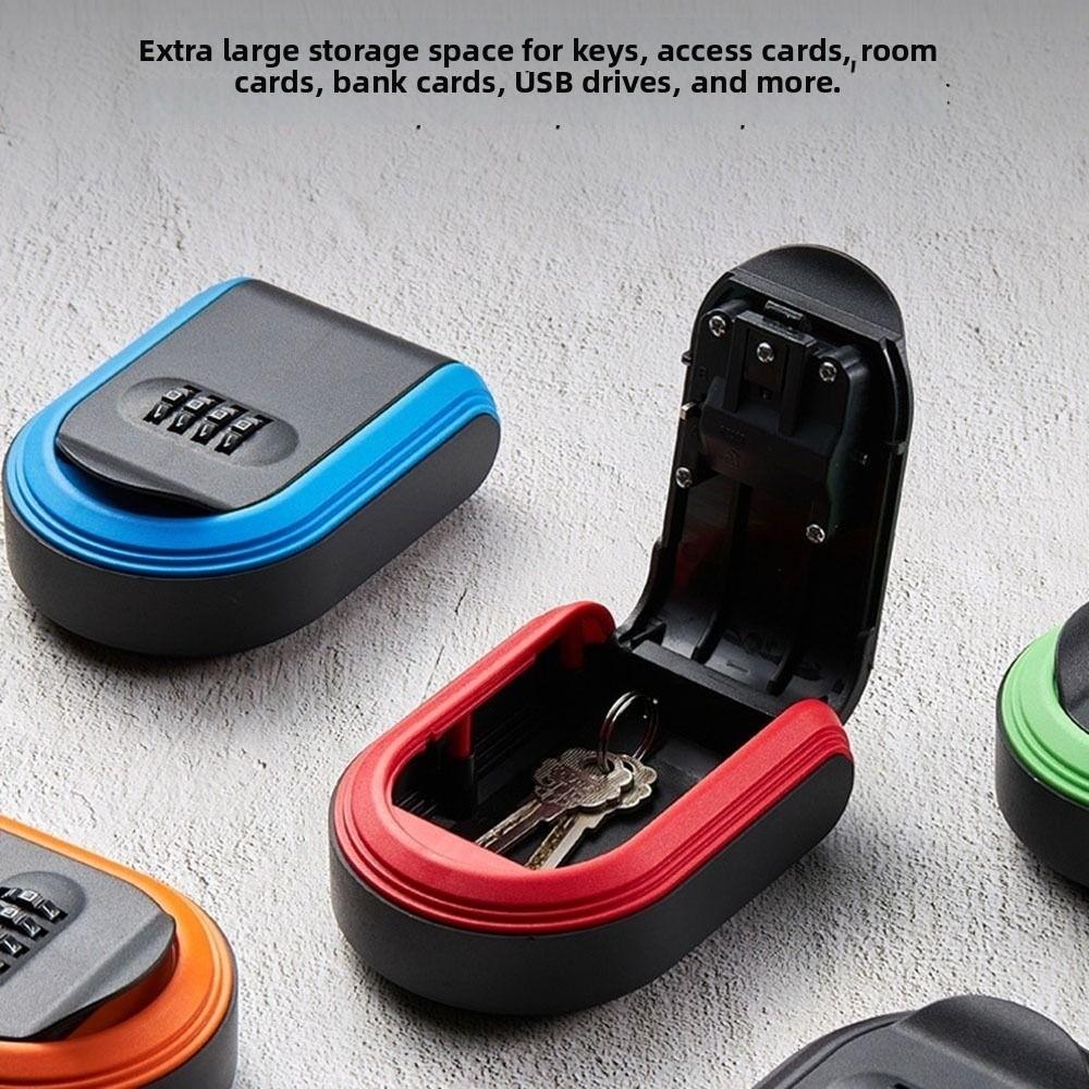 Full Plastic Password Key Box Universal Fit Key Organizer Spare Key Key Storage Box  Apartment