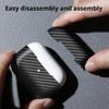 Real Aramid Fiber Case For Airpods Pro 2 3 Thin Carbon Fiber Cover for Airpods 4/Airpods Pro 3 Carbon Fiber Earphone Cover