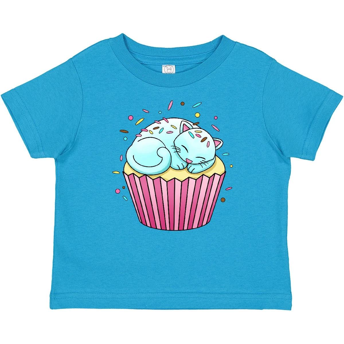 Inktastic Kitty Cupcake- Cute Cat Baby T-Shirt Animals Cats Kitten Sweets Icing 120