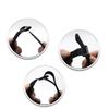 Sign Cable Tie Nylon Wire Strap for Cable Organizing 15Pcs Black Color