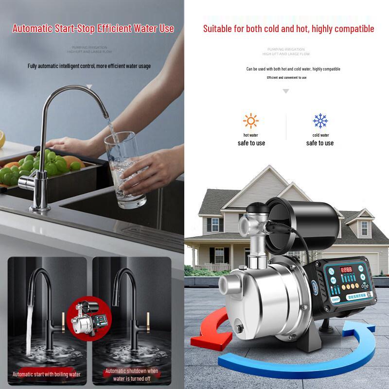 JET 1800W Cast Iron Self-Priming Well Pump