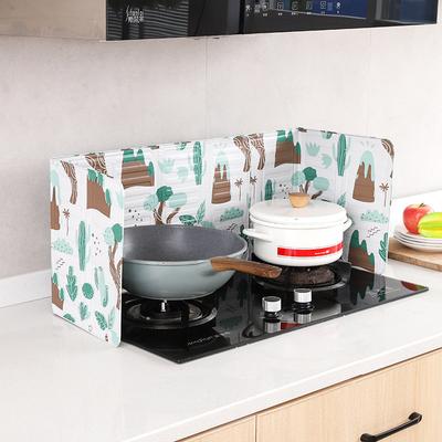 Foldable Kitchen Oil Splash Shield Plate Frying Oil Cooking Splashing Protection Gas Stove Rust Guard Against Stove Heat Shield