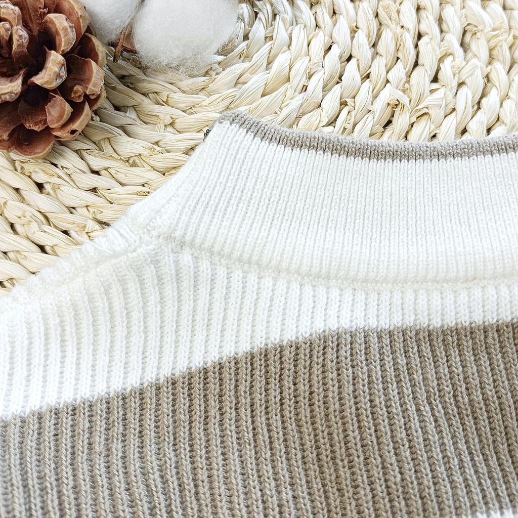 YIJIAN Women's Casual Striped Knit Sweater - Spring Fashion Staple