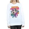 DC Comics Womens/Ladies Super Powers Neon Floral Sweatshirt