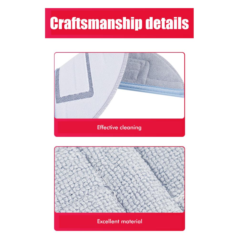 Pack of 6 Wipes Accessories Compatible for Roborock S7 S7 Plus S7+ S7 MaxV S7 MaxV Plus S7 MaxV Ultra Wash Mop