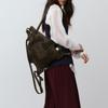 Pleatsmama Glitter Black Brown New Bow Backpack