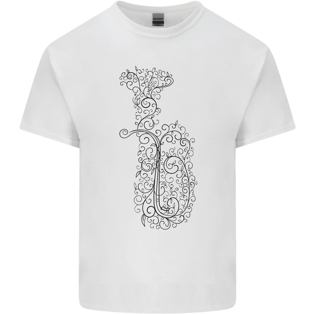 A Tuba Musical Instruments Brass Band Kids T-shirt Boys Girls S