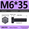 Black High-Strength Grade 8.8 Hex Bolt Screw Set (M4-M12)