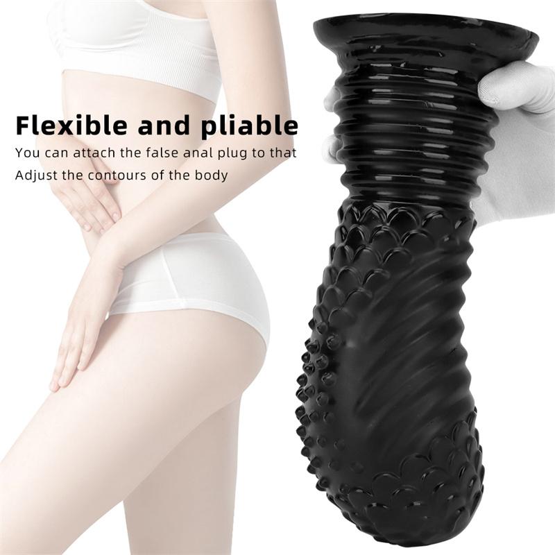 9.5cm Giant Teardrop Dildo Anal Plugs Fisting Supplies Extra Large Extra Thick Flaccid Anal