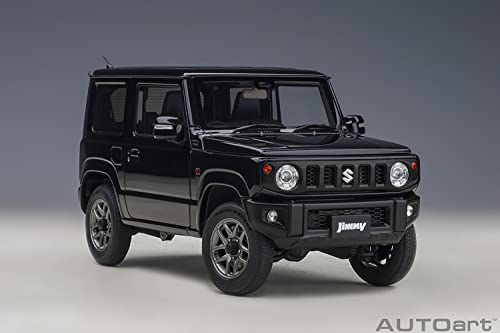 AUTOart 1/18 Scale Suzuki Jimny (JB64) Black Pearl Finished Model 78503
