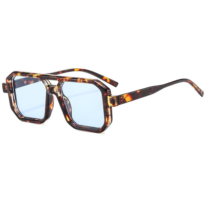 Retro Flight Pilot Sunglasses For Men And Women Uv400 Sun Protection Stylish Square Frame 2025