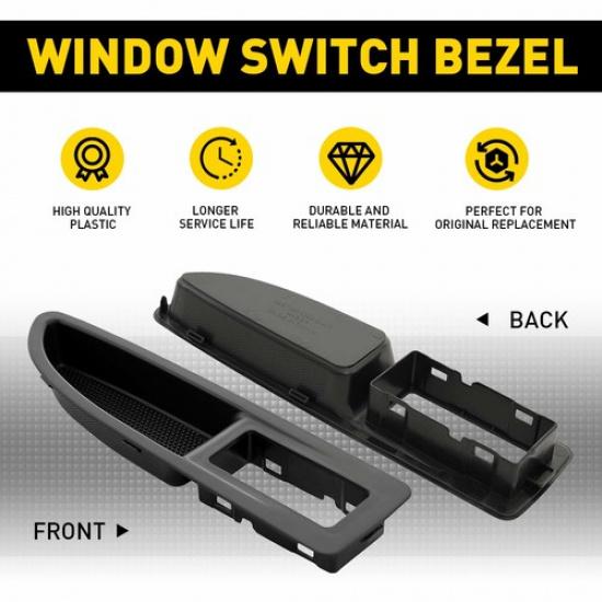 Front Right Window Switch Bezel Fit For 2011-2014 Chrysler 200 Avenger Dodge