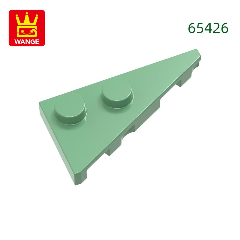 187 Stück/Los65426 2x4 Keilplatte Rechts SpitzBausteine Moc Hue Zubehör Kompatibel mit Stein DIY Ersatzteil Spielzeug