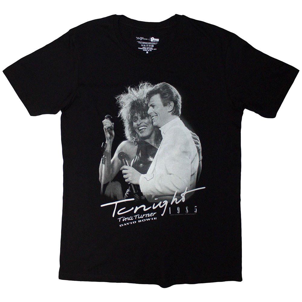 Tina Turner & David Bowie Unisex Adult Tonight 1985 T-Shirt