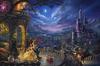 Thomas Kinkade - Disney Collection - Beauty and the Beast Dance in the Moonlight 750 Pieces